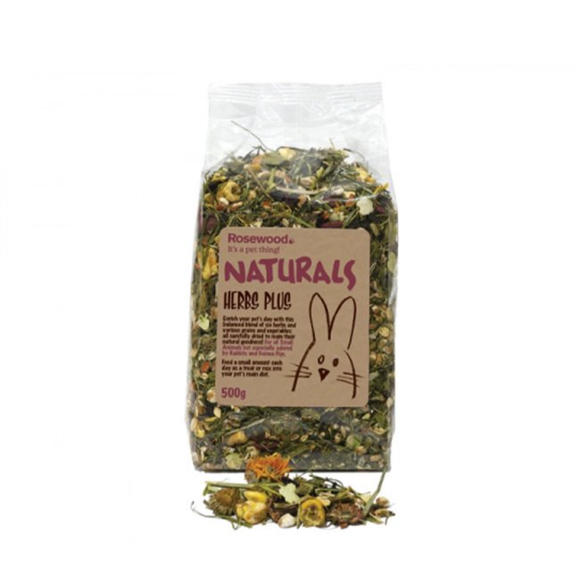naturals herbs plus small pet treat