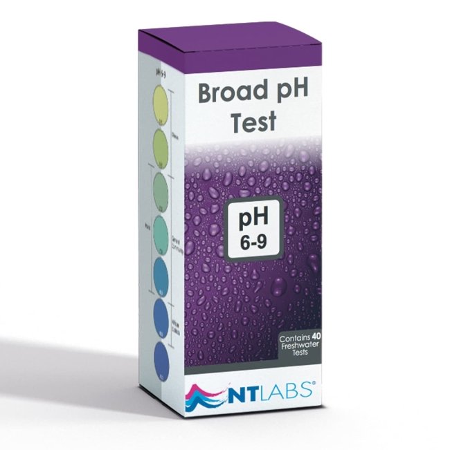 nt labs broad ph test kit 40 tests short dated
