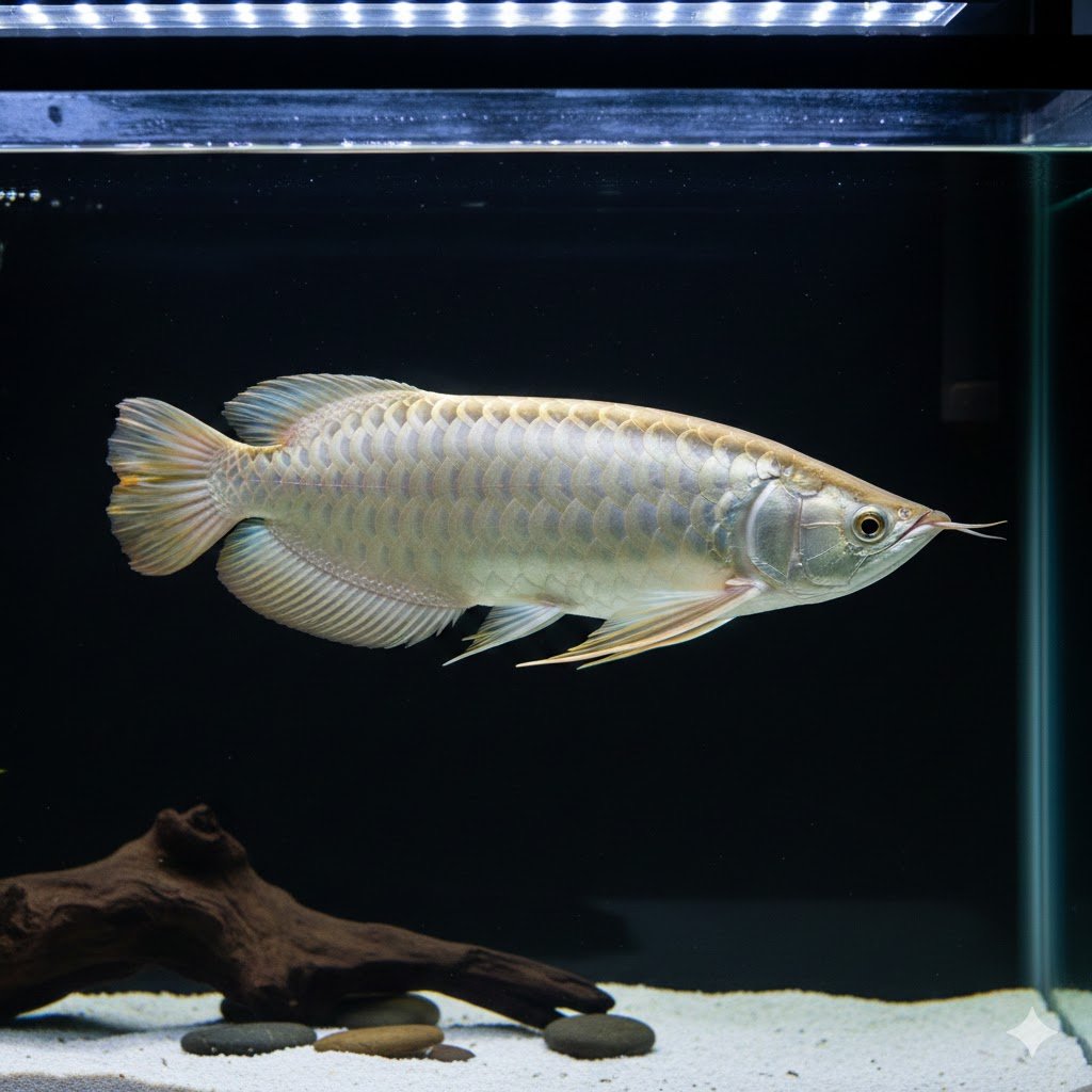 platinum golden crossback arowana